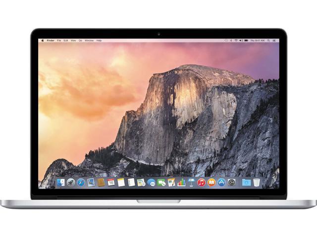 Apple Grade A Laptop MacBook Pro (Mid 2014) Intel Core i7-4770HQ 16GB Memory 256 GB SSD Intel Iris Pro Graphics 5200 15.4" macOS 10.12 Sierra A1398