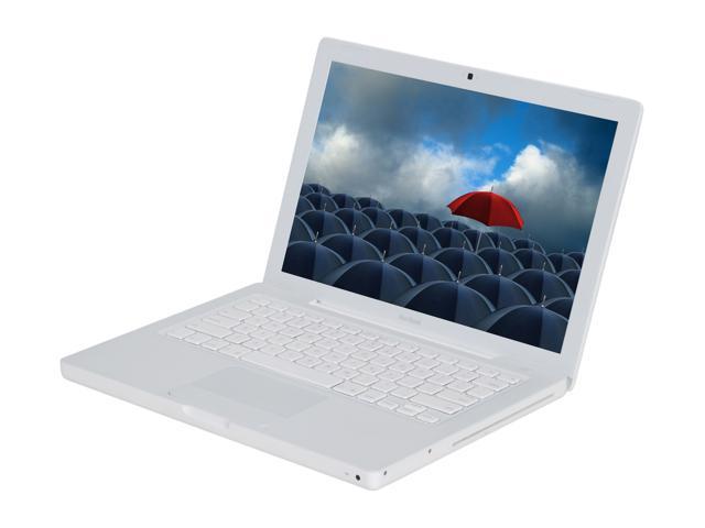 Apple Laptop MacBook 2.0GHz 1GB Memory 80GB HDD Intel GMA 950 13.3" Mac OS X 10.4 Tiger MB061LL/A