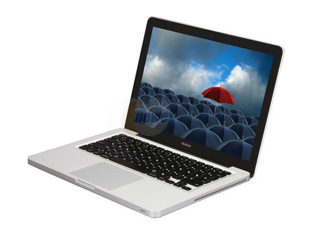 Apple Laptop MacBook 2.40GHz 2GB Memory 160GB HDD NVIDIA GeForce 9400M 13.3" Mac OS X 10.5 Leopard MB466LL/A