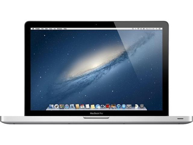 Apple Laptop MacBook Pro Intel Core i7-3615QM 4GB Memory 500GB HDD NVIDIA GeForce GT 650M 15.4" Mac OS X 10.6 Snow Leopard MD103LL/A