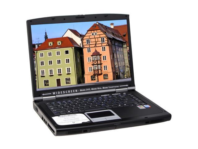 Gateway Laptop Intel Pentium 4 532 512MB Memory 60GB HDD Integrated Graphics 15.4" Windows XP Home 7322GZ