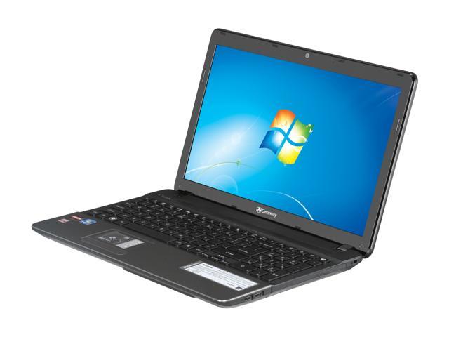 Gateway Laptop NV55S04u AMD A6-Series A6-3400M (1.4GHz) 4GB Memory 500GB HDD AMD Radeon HD 6520G 15.6" Windows 7 Home Premium 64-bit