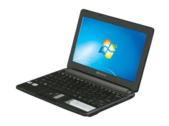 Gateway LT2808U Black Intel Atom N570(1.66 GHz) 10.1" 1GB Memory 250GB HDD Netbook
