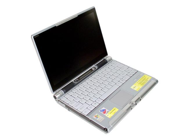Fujitsu Laptop LifeBook 1.00GHz 512MB Memory 60GB HDD Intel Extreme Graphics 2 10.6" Windows XP Professional P5020
