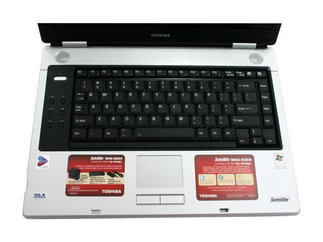 Разборка ноутбук toshiba satellite m45 s265