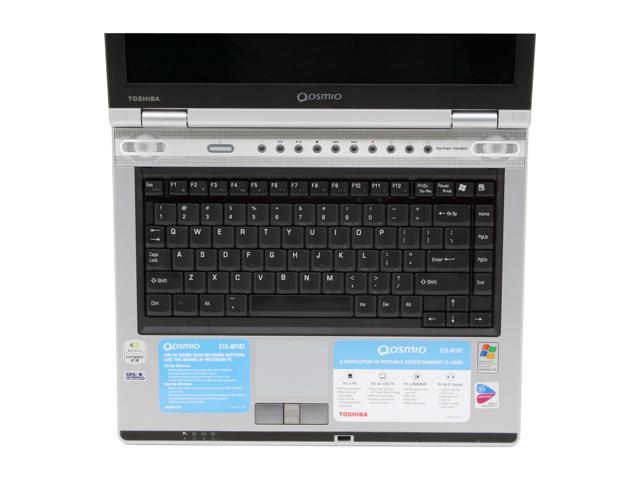 Refurbished: TOSHIBA Laptop Qosmio Intel Pentium M 735 (1.70GHz