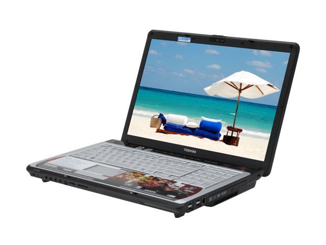 TOSHIBA Laptop Satellite Intel Core 2 Duo T8100 2GB Memory 320GB HDD NVIDIA SLI Dual GeForce 8600M GT 17.0" Windows Vista Home Premium X205-SLi2
