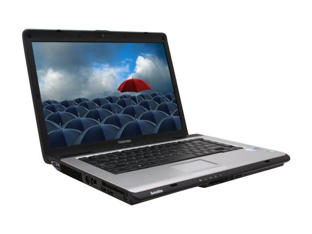 TOSHIBA Laptop Satellite Intel Pentium T2390 2GB Memory 160GB HDD Intel ...