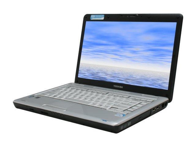 TOSHIBA Laptop Satellite Intel Pentium T4300 4GB Memory 320GB HDD Intel ...