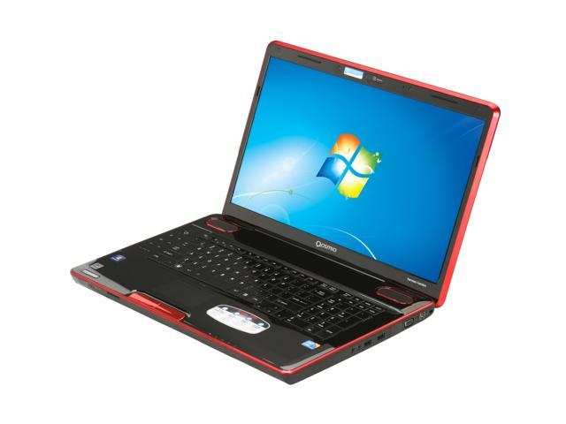 TOSHIBA Laptop Qosmio Intel Core i7 1st Gen 720QM (1.60GHz) 6GB Memory 320GB HDD NVIDIA GeForce GTS 360M 18.4" Windows 7 Home Premium 64-bit X505-Q875