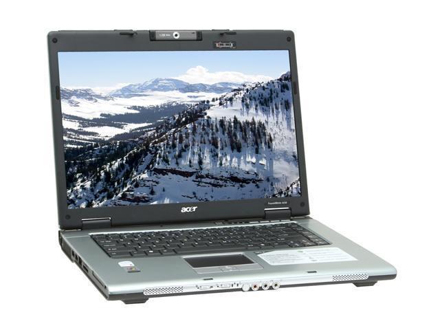 Acer Laptop TravelMate Intel Core 2 Duo T5200 1GB Memory 120GB HDD Intel GMA 950 15.4" Windows XP Professional TM4230-6704