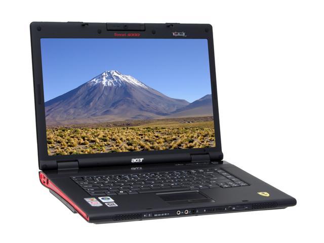 Acer Laptop Ferrari AMD Turion 64 X2 TL-60 (2.00GHz) 2GB Memory 160GB HDD ATI Mobility Radeon X1600 15.4" Windows Vista Ultimate 5000-5832