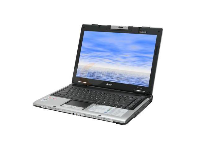 Acer Laptop Aspire AMD Turion 64 MK-38 (2.20GHz) 1GB Memory 120GB HDD ATI Radeon Xpress 1100 IGP 14.1" Windows Vista Home Premium AS5050-4570