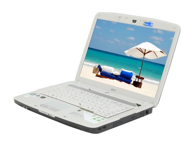Acer Laptop Aspire AMD Athlon 64 X2 TK-55 3GB Memory 160GB HDD NVIDIA GeForce 7000M 15.4" Windows Vista Home Premium AS5520-5142