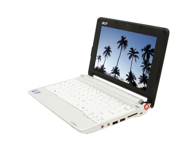 Acer Aspire One AOA150-1126 Seashell White Intel Atom N270(1.60 GHz) 8.9" WSVGA 1GB Memory 160GB HDD Netbook