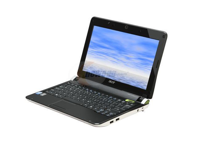 Acer Aspire One AOD150-1669 White Intel Atom N270(1.60 GHz) 10.1" WSVGA 1GB Memory 160GB HDD Netbook