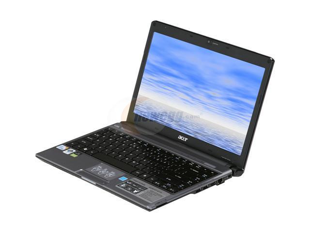 Acer Laptop Aspire Timeline Intel Core 2 Duo SU9400 (1.40GHz) 4GB Memory 80GB SSD HDD Intel GMA 4500MHD 13.3" Windows Vista Home Premium 64-bit AS3810T-6775
