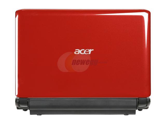 Acer Aspire One AO532h-2406 Garnet Red Intel Atom N450(1.66 GHz) 10.1" WSVGA 1GB Memory 250GB HDD Netbook
