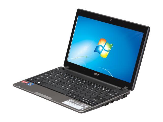 Acer Laptop Aspire AMD Athlon II Neo Dual-Core K325 (1.30GHz) 3GB Memory 250GB HDD ATI Radeon HD 4225 11.6" Windows 7 Home Premium 64-bit AS1551-4755