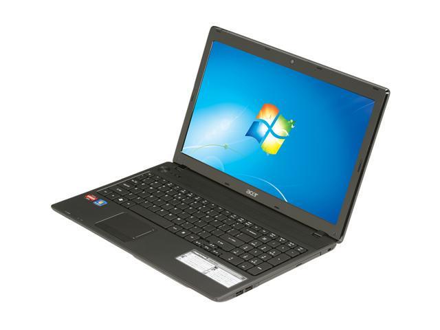 Acer Laptop Aspire AMD Phenom II Triple-Core N850 (2.2GHz) 4GB Memory 320GB HDD ATI Radeon HD 4250 15.6" Windows 7 Home Premium 64-bit AS5552-6838