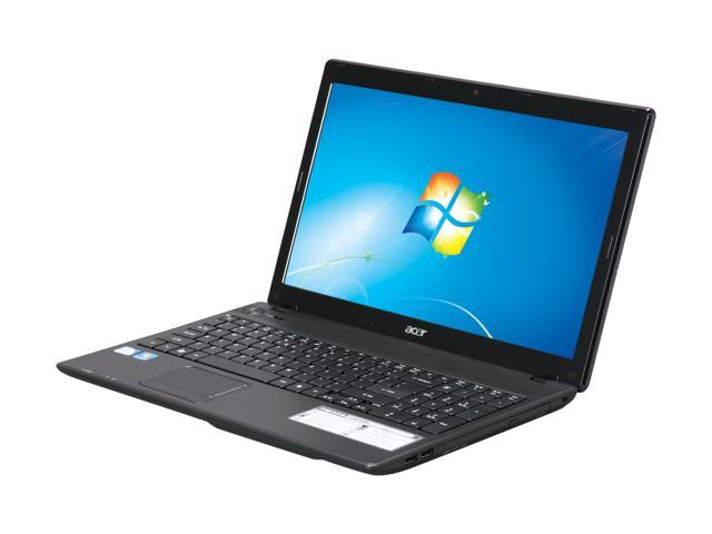 Acer Laptop Aspire Intel Pentium dual-core P6100 (2.00GHz) 4GB Memory 320GB HDD Intel HD Graphics 15.6" Windows 7 Home Premium 64-bit AS5742Z-4685