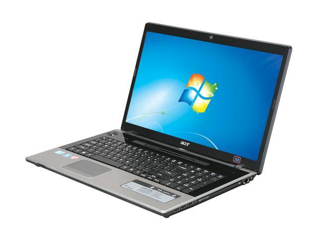 Acer Laptop Aspire Intel Core i7-740QM 4GB Memory 500GB HDD ATI Mobility Radeon HD 5650 17.3" Windows 7 Home Premium 64-bit AS7745G-9823