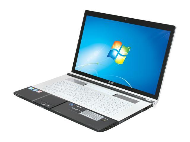 Acer Laptop Aspire Ethos Intel Core i7 1st Gen 740QM (1.73GHz) 4GB Memory 500GB HDD ATI Mobility Radeon HD 5850 18.4" Windows 7 Home Premium 64-bit AS8943G-9319