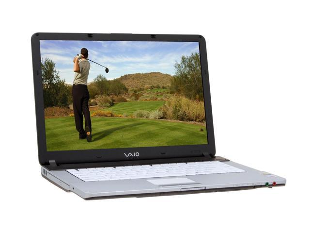 Sony Laptop Vaio Fs Series Intel Pentium M 740 512mb Memory 80gb Hdd Intel Gma 900 15 4 Windows