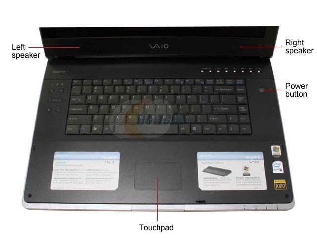 SONY Laptop VAIO AR Series Intel Core Duo T2400 (1.83GHz) 1GB