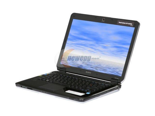 SONY Laptop VAIO CS Series Intel Core 2 Duo T6500 4GB Memory 320GB HDD Intel GMA 4500MHD 14.1" Windows Vista Home Premium 64-bit VGN-CS320J/Q