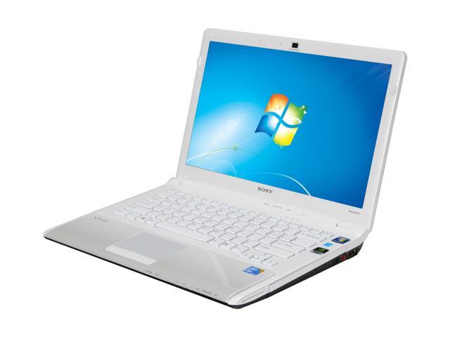 SONY Laptop VAIO CW Series Intel Core i3-330M 4GB Memory 500GB HDD NVIDIA GeForce 310M 14.0" Windows 7 Home Premium 64-bit VPCCW21FX/W