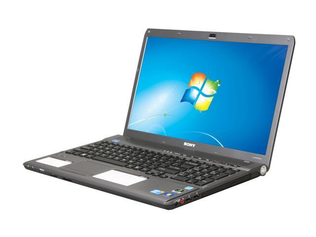 SONY Laptop Intel Core i7 1st Gen 720QM (1.60GHz) 6GB Memory 500GB HDD NVIDIA GeForce 310M 16.4" Windows 7 Home Premium 64-bit VPCF114FX/B
