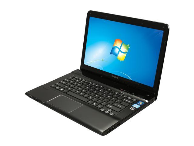 SONY Laptop VAIO E Series Intel Core i3-2370M 6GB Memory 640GB HDD Intel HD Graphics 3000 14.0" Windows 7 Home Premium 64-Bit SVE14112FXB