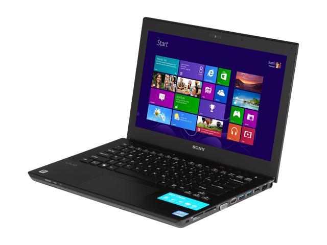 SONY Laptop VAIO S Series Intel Core i7-3520M 8GB Memory 750GB HDD NVIDIA GeForce GT 640M LE 13.3" Windows 8 Professional 64-bit SVS13127PXB