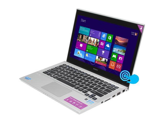 SONY Ultrabook VAIO T Series Intel Core i5-3317U 6GB Memory 500GB + 32GB MLC Hybrid(5400rpm Hybrid) HDD Intel HD Graphics 4000 13.3" Touchscreen Windows 8 64-bit SVT13126CXS