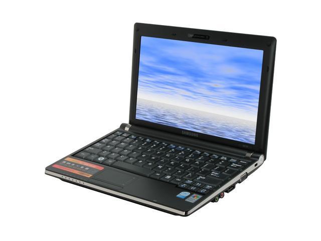 SAMSUNG NP-NC10-KA03US Black Intel Atom N270(1.60 GHz) 10.2" WSVGA 1GB Memory 160GB HDD Netbook