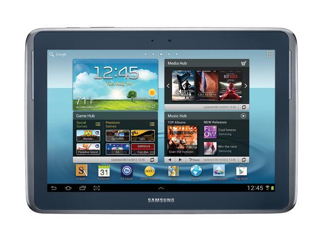 SAMSUNG Galaxy Note 10.1 Tablet PC - Samsung Exynos 1.40GHz -  2GB RAM - 16GB on-board Memory - Android 4.1 (Jelly Bean) - Deep Gray