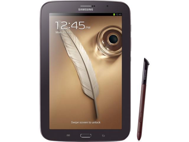 SAMSUNG Galaxy Note 8.0 (GT-N5110NKYXAR) Samsung Exynos 4412 (1.60GHz) 2GB Memory 8.0" 1280 x 800 Tablet - Wi-Fi Version Android 4.1 (Jelly Bean) Black-Brown