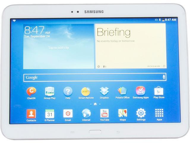 SAMSUNG Galaxy Tab 3 10.1 1GB Memory 16GB 10.1" Touchscreen Tablet Android 4.2 (Jelly Bean)