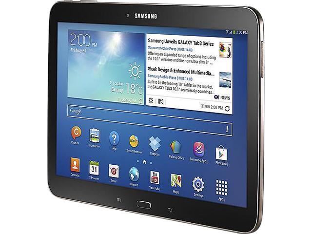 SAMSUNG Galaxy Tab 3 10.1 Intel Atom 1GB Memory 16GB 10.1" Touchscreen Tablet Android 4.2 (Jelly Bean)