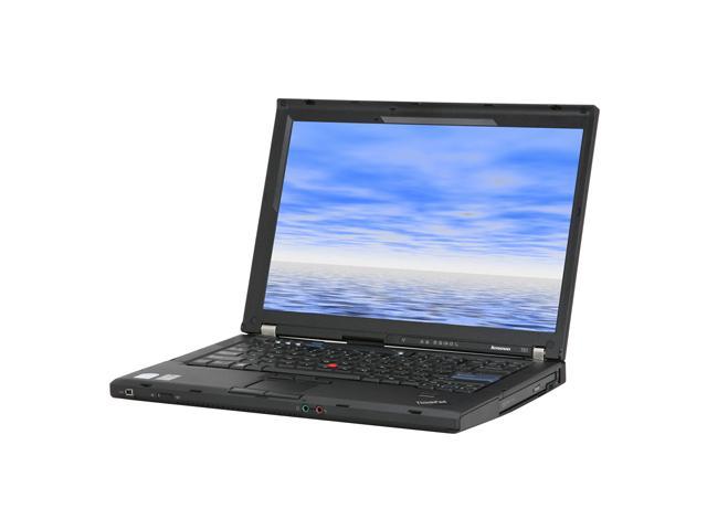 ThinkPad Laptop T Series Intel Core 2 Duo T7100 1GB Memory 80GB HDD Intel GMA X3100 14.1" Windows XP Professional T61 (765801U)