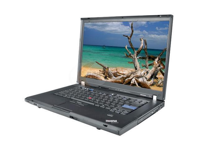 ThinkPad Laptop T Series Intel Core 2 Duo T7250 1GB Memory 160GB HDD Intel GMA X3100 15.4" Windows Vista Business T61(64655ZU)