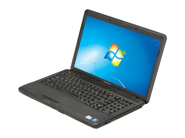 Lenovo Laptop Intel Pentium T4400 4GB Memory 250GB HDD Intel GMA 4500M 15.6" Windows 7 Home Premium 32-bit G550(29583RU)