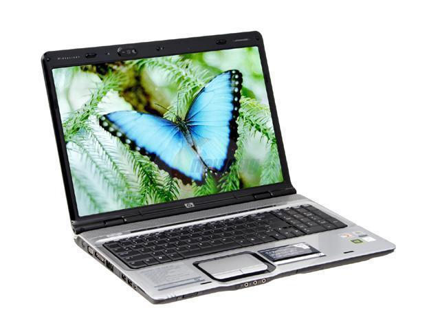 HP Laptop Pavilion AMD Turion 64 X2 TL-50 1GB Memory 100GB HDD NVIDIA GeForce Go 6150 17.0" Windows XP Media Center dv9005us(EZ452UA)