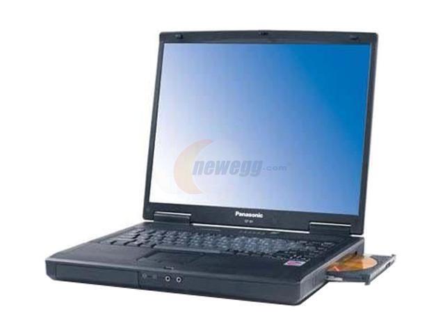 Panasonic Laptop Toughbook Intel Core Duo T2300E 512MB Memory 60GB HDD ...