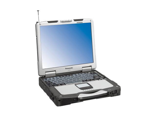 Panasonic Laptop Toughbook Intel Core Duo L2400 512MB Memory 80GB HDD Intel GMA 950 13.3" Windows XP Professional CF-30CWQAZBM
