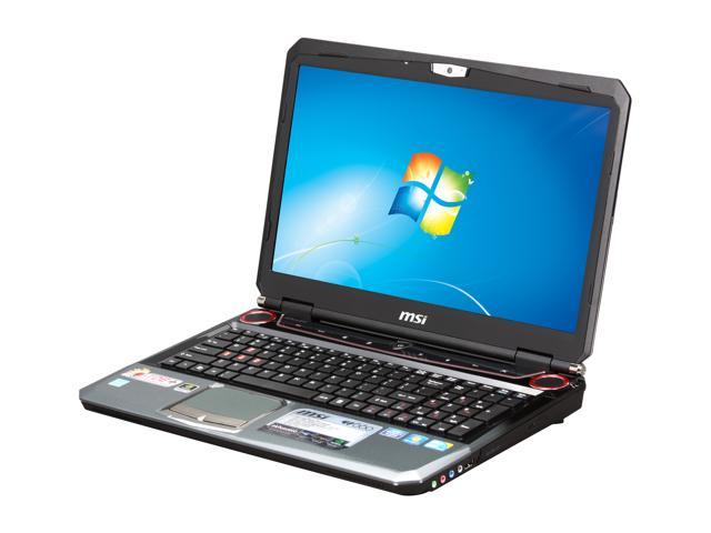 MSI Laptop Intel Core i7-740QM 6GB Memory 500GB HDD NVIDIA GeForce GTX 285M 16.0" Windows 7 Home Premium 64-bit GT660-003US