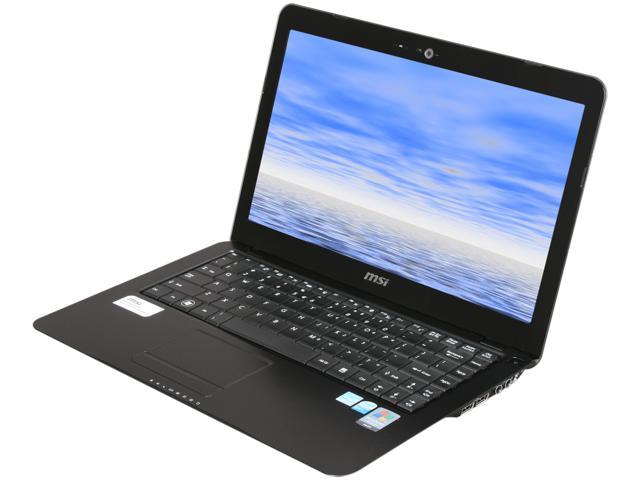 MSI Laptop X-Slim Intel Atom Z530 2GB Memory 320GB HDD Intel GMA 500 13.3" Windows Vista Home Premium X320-037US
