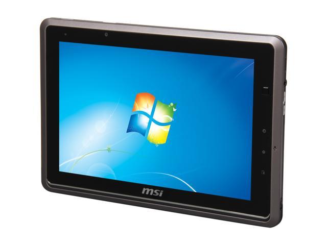 MSI WindPad 110W-014US Tablet AMD Z-Series Z-01(1.0GHz) 10.0" 4GB DDR3 Memory 32GB mSATA SSD AMD Radeon HD 6250