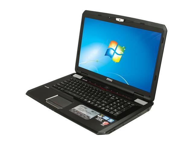 MSI Laptop GT Series Intel Core i7-3610QM 12GB Memory 750GB HDD NVIDIA GeForce GTX 675M 17.3" Windows 7 Home Premium 64-Bit GT70 0ND-202US